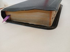 1950 New Analytical Bible Dictionary KJV Genuine Morocco Leather Dickson