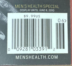 Men’s Health Nutrition Guide 2010 – OLD NEW STOCK – NEVER BEEN READ – 176 Pages
