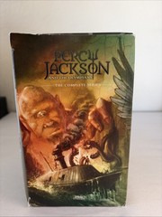 Percy Jackson and the Olympians Boxed Set by Rick Riordan 1-5 Includes Poster