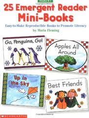 25 Emergent Reader Mini-books – Paperback – VERY GOOD