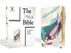 The Jesus Bible Artist Edition, NIV, Leathersoft, Multi-color/Teal, Comfort …