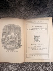 The Works of Charles Dickens by Charles Dickens – Volume three – Vintage Book