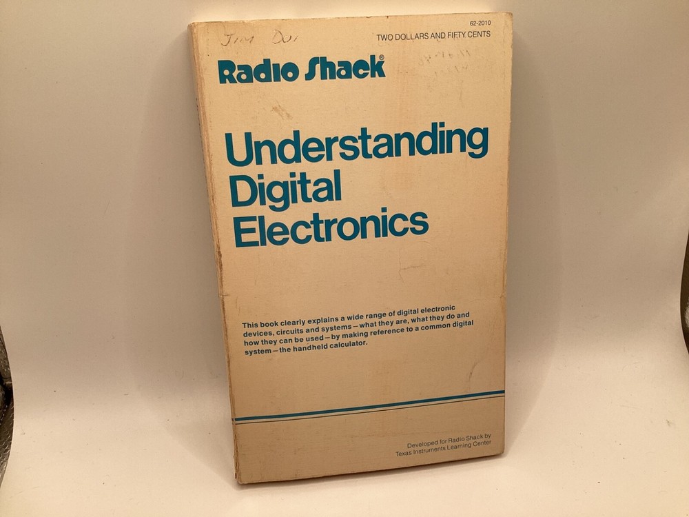 RADIO SHACK Understanding Digital Electronics Book 1978 Texas Instrument