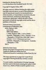 JUST ONE LIFE Zygfryd Atlas, AutoBiog of WWII POLISH Jewish SURVIVOR 294 pages