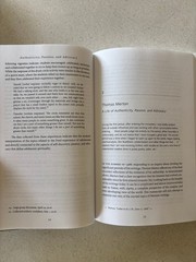 Authenticity, Passion, Advocacy Malewitz 2020 Spirituality Thomas Merton Wipf