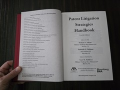 Patent Litigation Strategies Handbook 4th Ed. 2082 Pgs. ABA Bloomberg BNA EUC