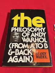 🔥 Andy Warhol Book Tomato Soup Label Photo UNIQUE RARE ARTIST SIGNED AWESOME