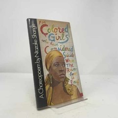 For Colored Girls Who Have Considered – Hardcover, by Ntozake Shange – Very Good