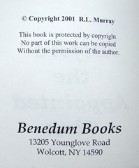 Before The Appointed Time ~2001 PB~ Murray SIGNED Antietam Civil War 108th NY
