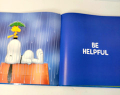 Be Yourself! Charles M. Schulz Peanuts RP Kids Blue HC Picture Book 2013 Kohl’s