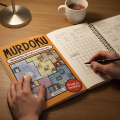 Libro Murdoku Viaje Al Pasado – Manuel Garand – Acertijos Logica Misterio Nuevo