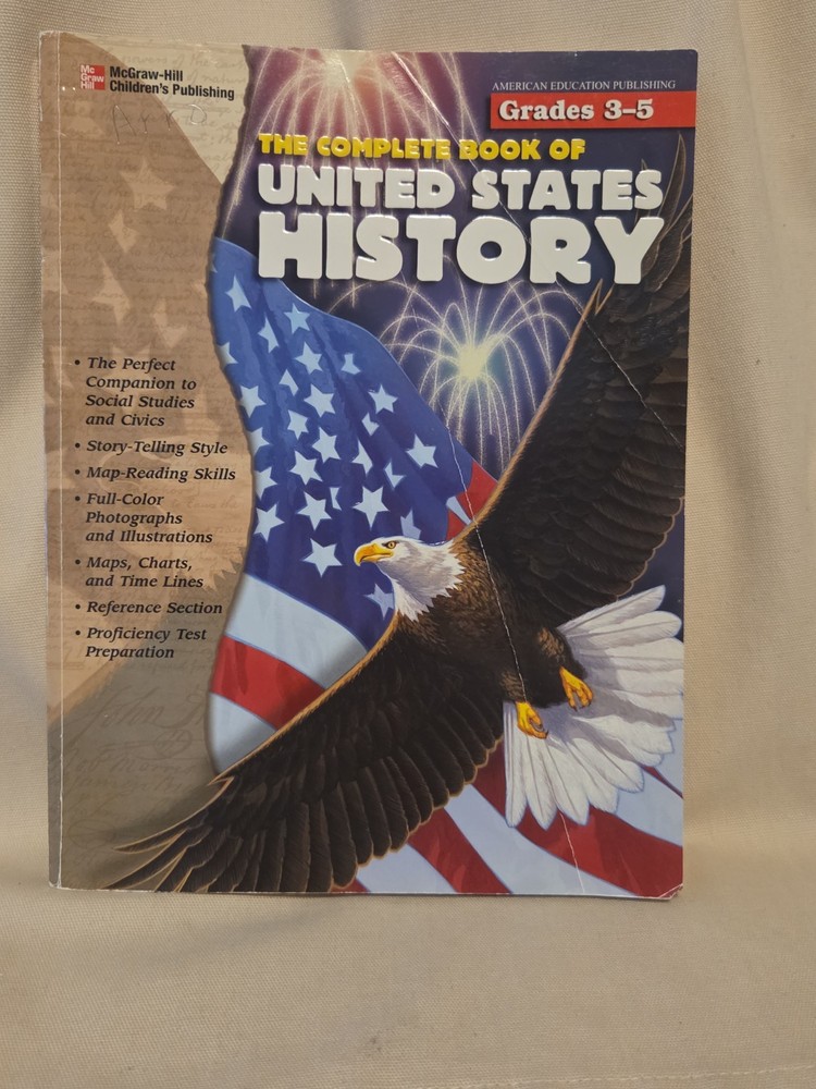 Complete Book of United States History by Vincent Douglas, Carson-Dellosa…