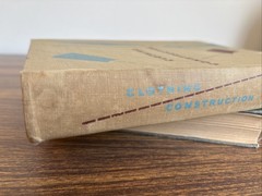 Clothing Construction Evelyn A. Mansfield 1953 Sewing Guide Houghton Mifflin