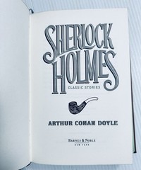 Complete Sherlock Holmes Sir Arthur Conan Doyle Hardcover Barnes & Noble Leather