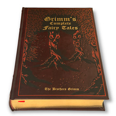 New GRIMM’S COMPLETE FAIRY TALES Deluxe Leather Bound Classics by Margaret Hunt