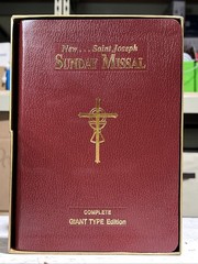 Saint Joseph Sunday Missal – Large Type Edition – COMPLETE Perfect No Latin