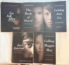 5 BOOK SET – Go Ask Alice, and 4 Other Books by Anonymous