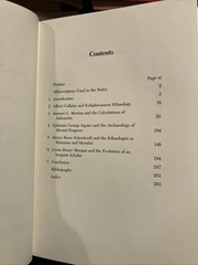 Science Encounters the Indian, 1820-1880: The Early Years of American Ethnology