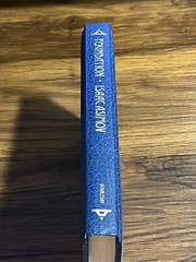 Foundation by Isaac Asimov – Doubleday Blue Faux Leather Bound Hardcover