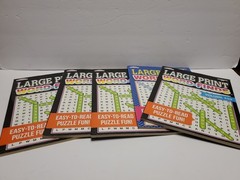Lots Of Kappa Large Print Word Finds,volume 320 5pk