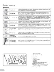 HUSQVARNA Viking Sapphire 930 User Instruction Manual – TOUGH LOOP BINDING