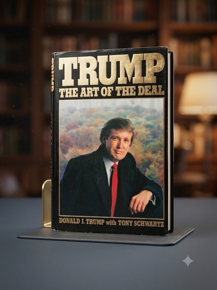 Trump: the Art of the Deal by Donald J. Trump HC/DJ 1987 Vintage Book.
