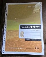 Spiral Bible KJV version- 5 book set w/ tabs- The word of God for notetakers