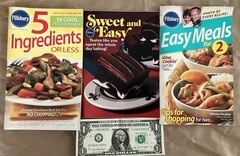 6 Pillsbury Cookbooks – Over 500 Pages