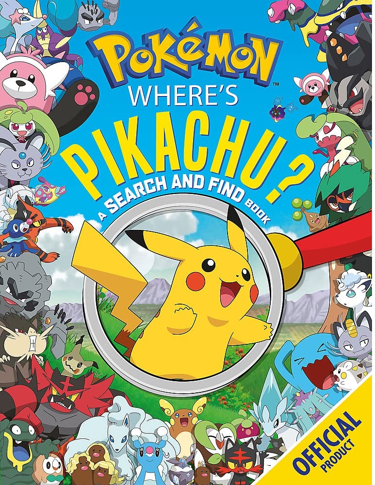 Where’s Pikachu? A Search and Find Book: Official Pokémon