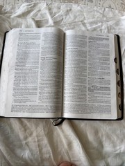 Amplified Bible – AMP, 2015 – Black Bonded Leather – Indexed Good Condition