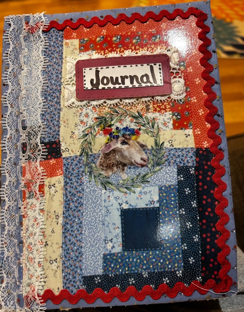 Eclectic Handmade Junk Journal 3 Signatures 144 pages