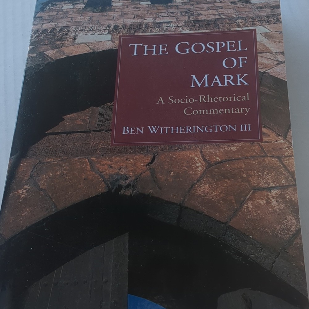 Wm. B. Eerdmans Publishing Co Gospel of Mark Ben Witherington III Paperback 2001