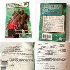 Animorphs Andalite Chronicles Vintage Applegate Kid’s Scholastic 7 Paperbacks