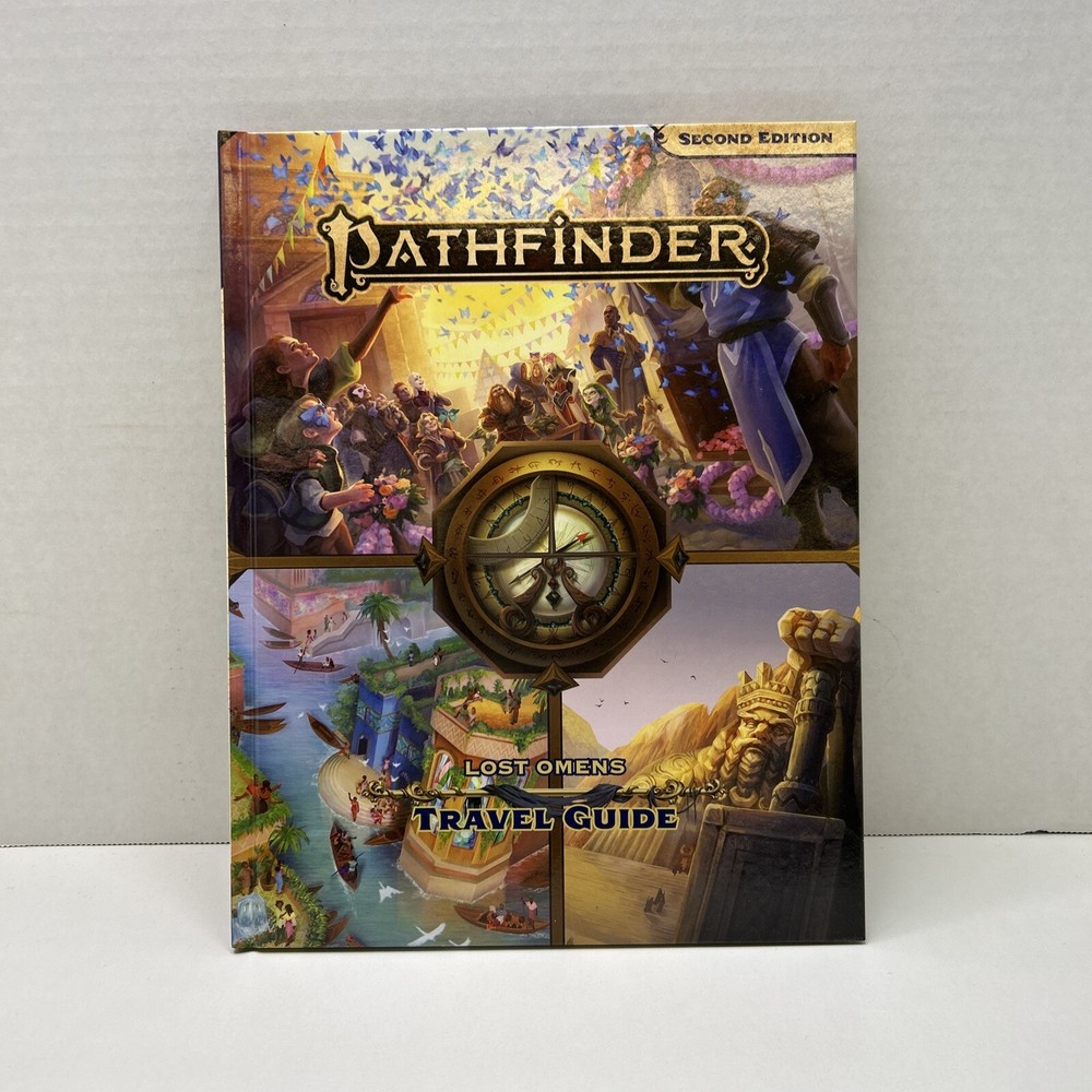 Pathfinder Lost Omens Travel Guide by Paizo Inc. (2022, Hardcover Book)