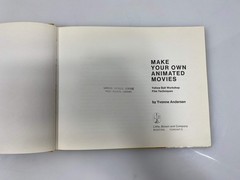Make Your Own Animated Movies by Andersen Ex-library 1970 HCDJ