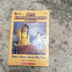 The Baby-Sitters Club Ann M. Martin Scholastic Paperback Ages 9-12