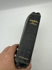 Holy Bible International Series Clear Type Ruby 16mo KJV Leather 1917