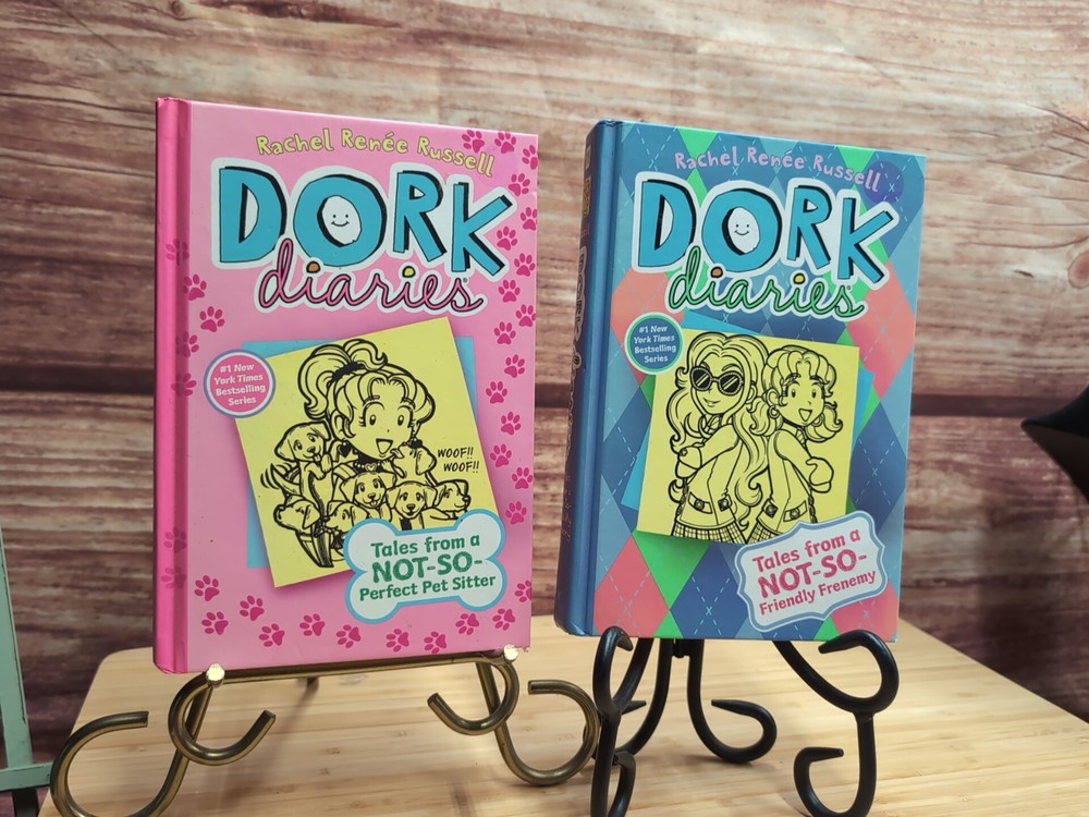 DORK DIARIES COLLECTION – BY RACHEL RENEE’ RUSSELL – LOT OF 2 #10 & #11Hardcover