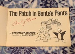 „The Patch In Santa’s Pants” 1979 Paperback Good With 39 Pages Signed By Author
