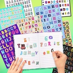 2000 Cute Sticker Book 40 Sheets Fun Stickers for Kids Teens Crafts Gifts Reward