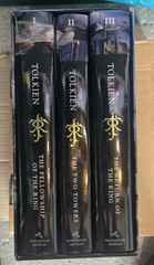 J.R.R. Tolkien The Lord Of The Ring Three Volume Hard Cover Boxset