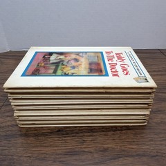 Lot of 8: A Puppet Storybook Board Books Grossett Dunlap IZAWA 60s 70s 3D Holo