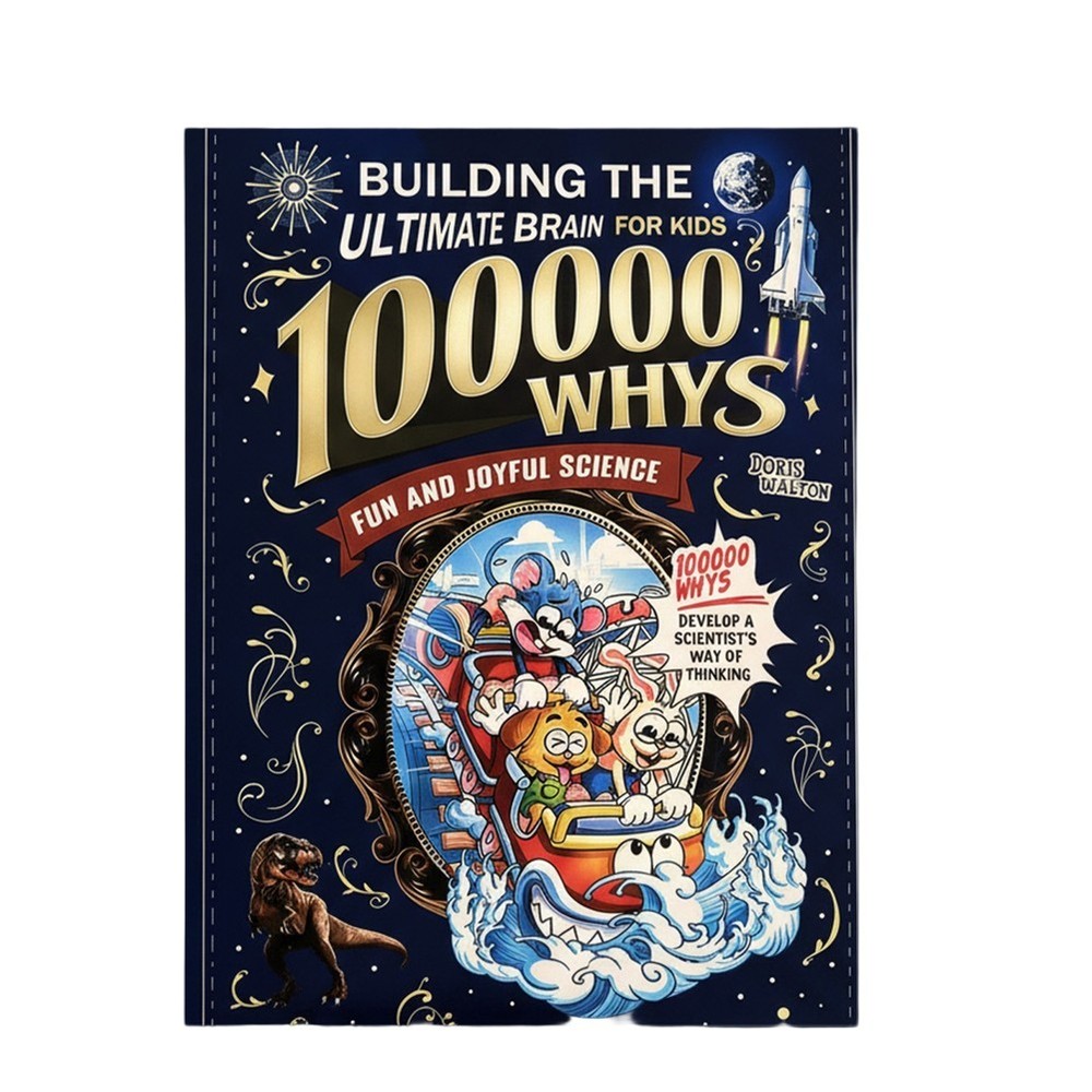 Children’s Encyclopedia Why 100,000? Kids Book Ages 6-12 Extracurricular Reading