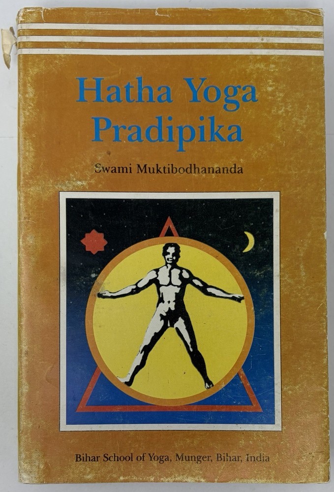 Hatha Yoga Pradipika by Swami Muktibodhananda Book Light On Hatha Yoga Vintage