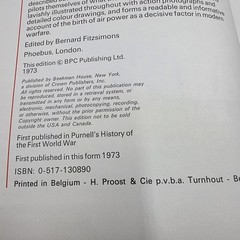 WarPlanes And Air Battles of World War 1 By Ure Smith Illustrated 1973 160 Pages