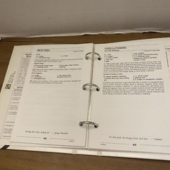 Morris Press Sample Cookbook 2 Ring Binder A Taste Of Heaven