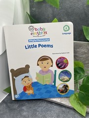 Baby Einstein Playful Discoveries Little Poems Board Book New Free Ship