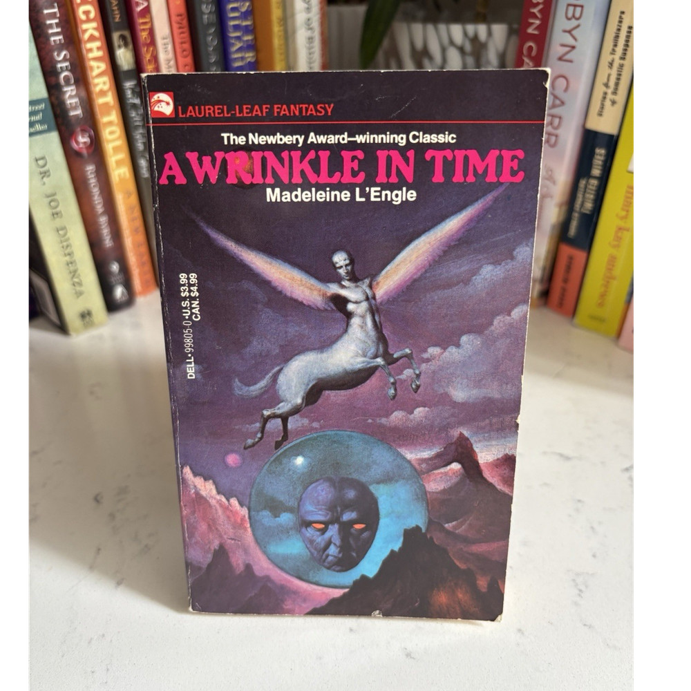 Madeleine L’Engle A Wrinkle in Time Paperback Dell Publishing Fantasy 1976