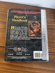 TSR Advanced Dungeons and Dragons Players Handbook 2159 1995 1st Printing HC