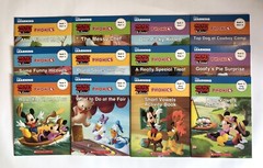 Disney Mickey Mouse Phonics Childrens Books Learn to Read Box Set Lot 12